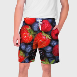 Мужские шорты 3D Berries