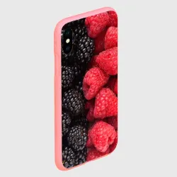 Чехол для iPhone XS Max матовый Ягодная - фото 2