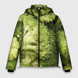 Мужская зимняя куртка 3D Брокколи