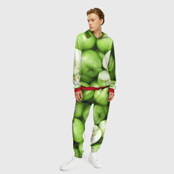 Мужской костюм с толстовкой 3D Яблочная - фото 2