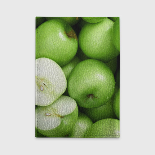 Обложка для автодокументов Яблочная, цвет черный - фото 2