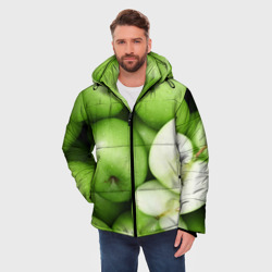 Мужская зимняя куртка 3D Яблочная - фото 2