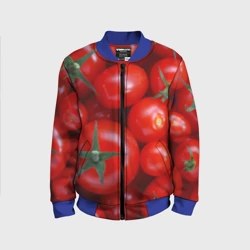 Детский бомбер 3D Томатная