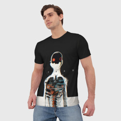 Мужская футболка 3D Three Days Grace 1 - фото 2