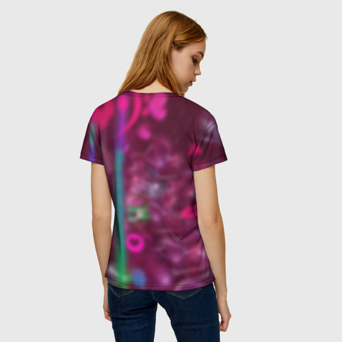 Женская футболка 3D Three Days Grace 4, цвет 3D печать - фото 4