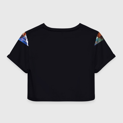 Женская футболка Crop-top 3D Three Days Grace 10, цвет 3D печать - фото 2