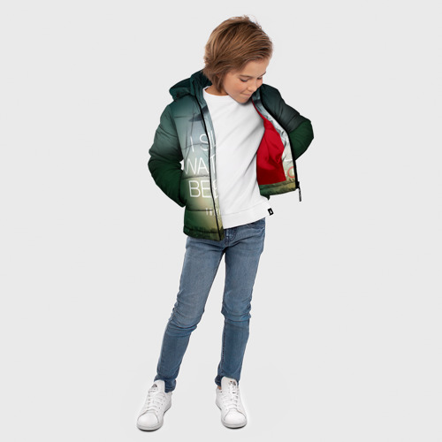 Зимняя куртка для мальчиков 3D Секретные материалы 1, цвет красный - фото 5