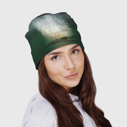 Шапка 3D Секретные материалы i still want to believe надпись-цитата - фото 2