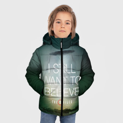 Зимняя куртка для мальчиков 3D Секретные материалы 1 - фото 2