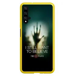 Чехол для Honor 20 Секретные материалы - цитата хотелось бы верить