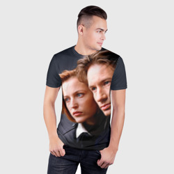Мужская футболка 3D Slim Секретные материалы 5 - фото 2