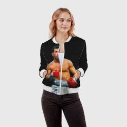 Женский бомбер 3D Артур Гатти - фото 2