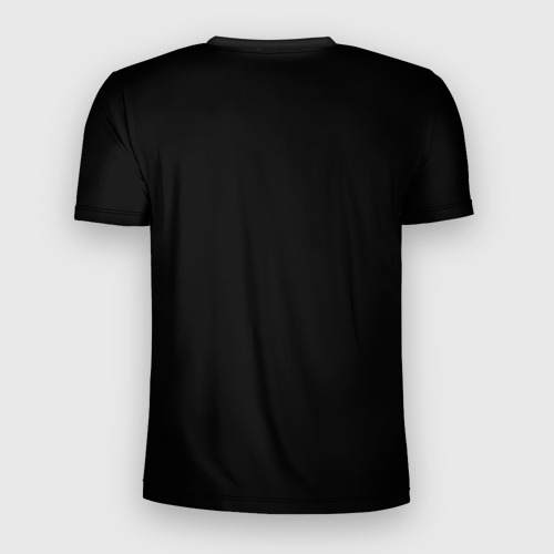 Мужская футболка 3D Slim с принтом Артуро Гатти, вид сзади #1