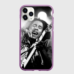 Чехол для iPhone 11 Pro матовый Боб Марли 2