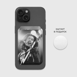 Картхолдер Magsafe магнитный Боб Марли 2 - фото 2