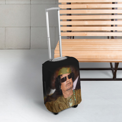 Чехол для чемодана 3D Каддафи 3 - фото 3