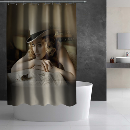 Штора 3D для ванной Мадонна 1 - фото 2
