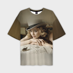 Мужская футболка oversize 3D Мадонна 1