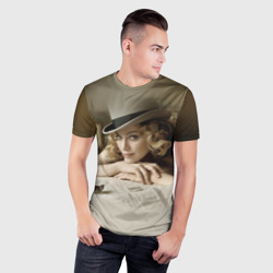 Мужская футболка 3D Slim Мадонна 1 - фото 2