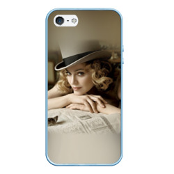 Чехол для iPhone 5/5S матовый Мадонна 1
