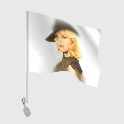 Флаг для автомобиля Мадонна 2