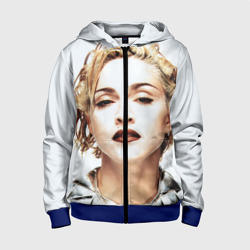 Детская толстовка 3D на молнии Мадонна 3