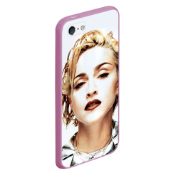 Чехол для iPhone 5/5S матовый Мадонна 3 - фото 2