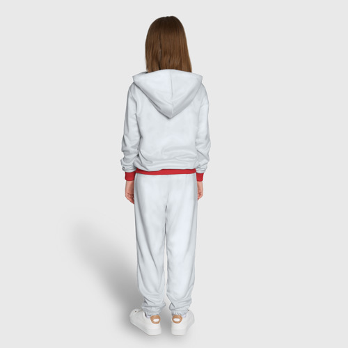 Детский костюм с толстовкой 3D Мадонна 3, цвет красный - фото 6