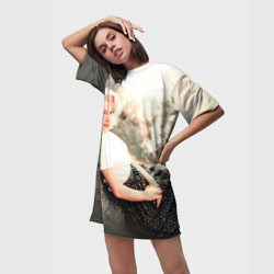 Платье-футболка 3D Мерлин Монро 1 - фото 2
