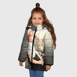 Зимняя куртка для девочек 3D Мерлин Монро 1 - фото 2
