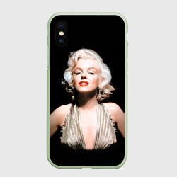Чехол для iPhone XS Max матовый Мерлин Монро 2