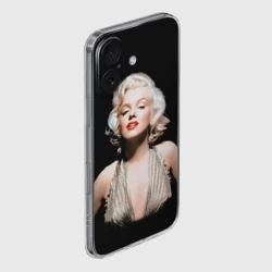 Чехол для iPhone 16 силиконовый с защитой камеры Мерлин Монро 2 - фото 2