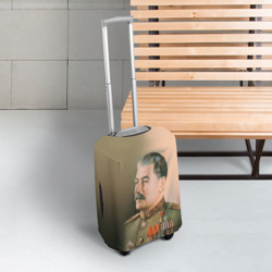 Чехол для чемодана 3D Сталин 1 - фото 2