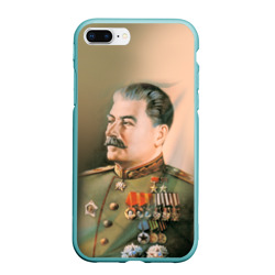 Чехол для iPhone 7Plus/8 Plus матовый Сталин 1
