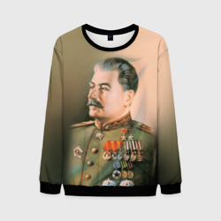 Мужской свитшот 3D Сталин 1