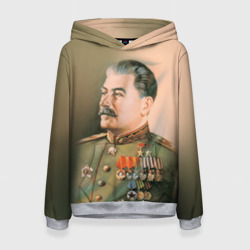 Женская толстовка 3D Сталин 1