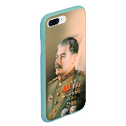 Чехол для iPhone 7Plus/8 Plus матовый Сталин 1 - фото 2