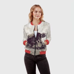 Женский бомбер 3D Сталин 2 - фото 2