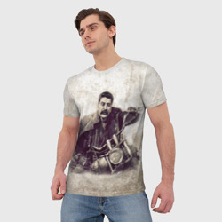 Мужская футболка 3D Сталин 2 - фото 2