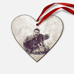 Деревянная игрушка Сердце Сталин 2