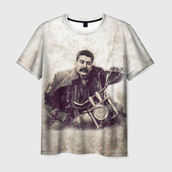 Мужская футболка 3D Сталин 2