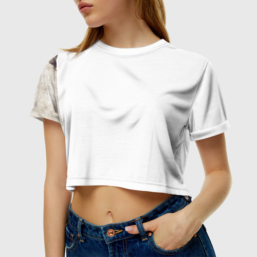 Женская футболка Cropp-top Сталин 2 Фото 01 Женская футболка Cropp-top Сталин 2 Фото 01