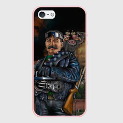 Чехол для iPhone 5/5S матовый Сталин 3