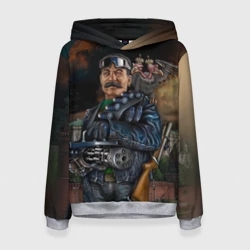 Женская толстовка 3D Сталин 3