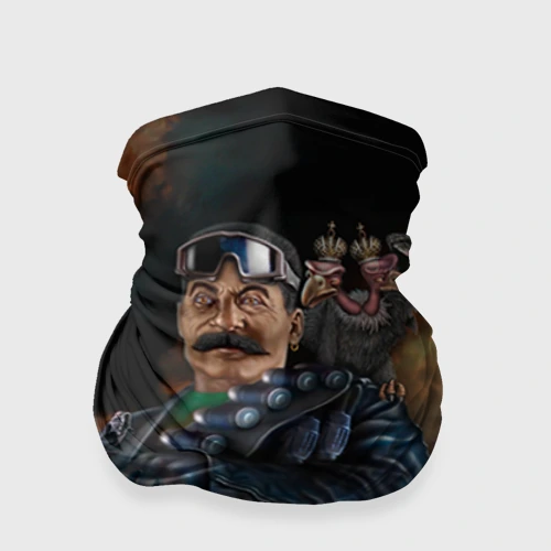 Бандана-труба 3D Сталин 3