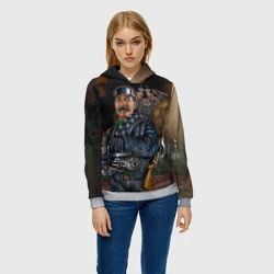 Женская толстовка 3D Сталин 3 - фото 2