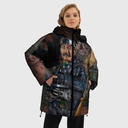 Женская зимняя куртка Oversize Сталин 3 - фото 2