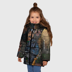 Зимняя куртка для девочек 3D Сталин 3 - фото 2
