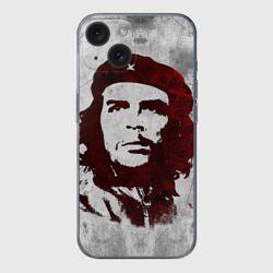 Чехол для iPhone 15 силиконовый с защитой камеры Че Гевара - big picture