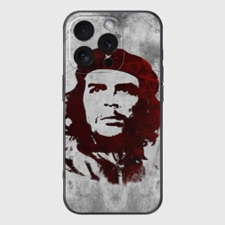 Чехол для iPhone 16 Pro силиконовый с защитой камеры Че Гевара - big picture